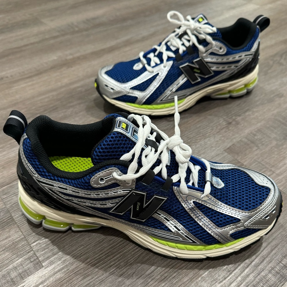 New Balance 1906R Blue Green Silver Athletic Running Sneakers